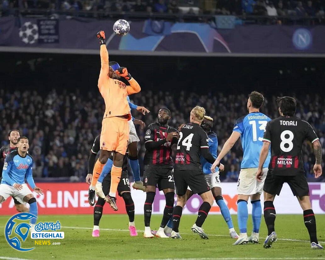 ناپولی 1-1 آث میلان