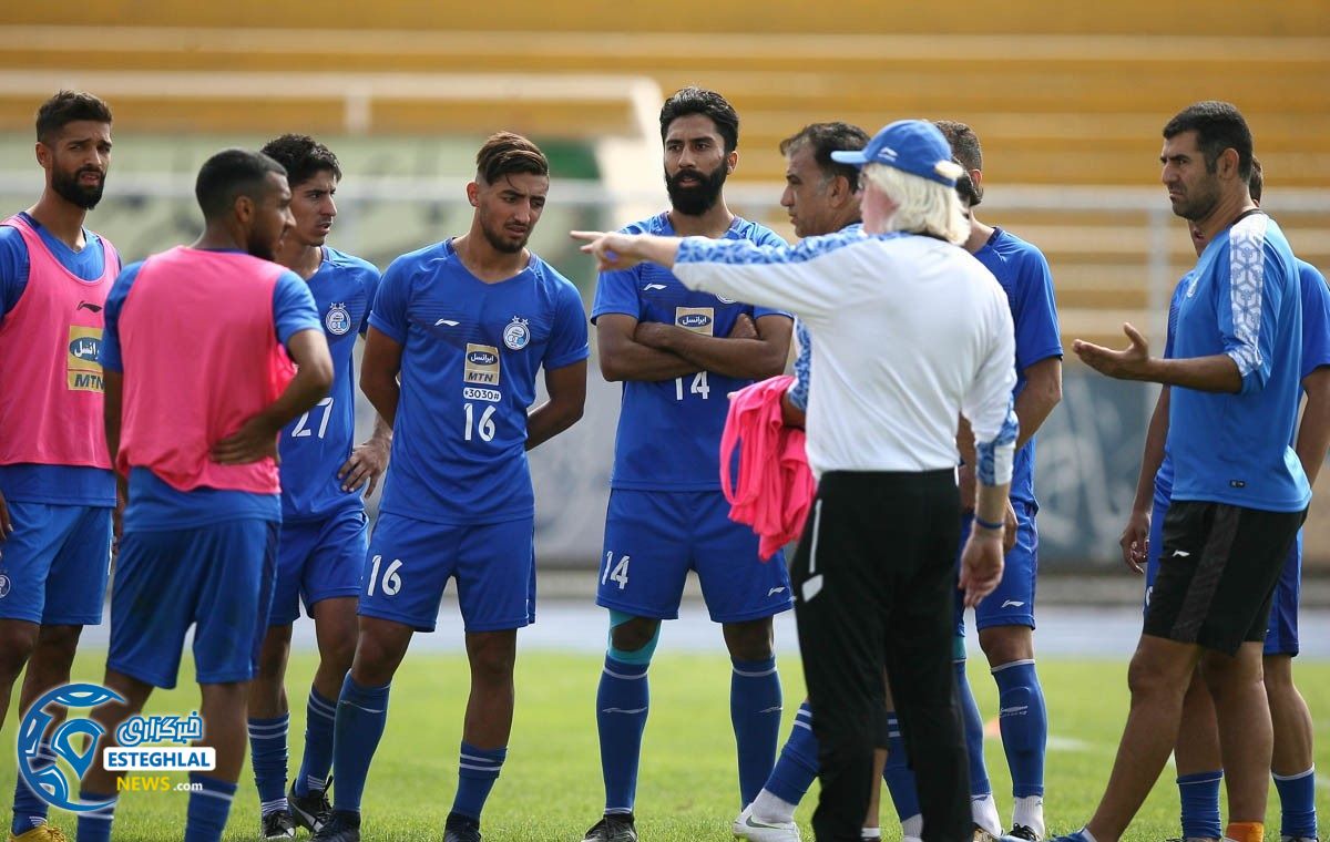 تمرین استقلال چهارشنبه 28 شهریور 97