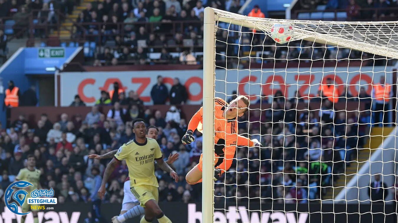 استون ویلا 0-1 آرسنال