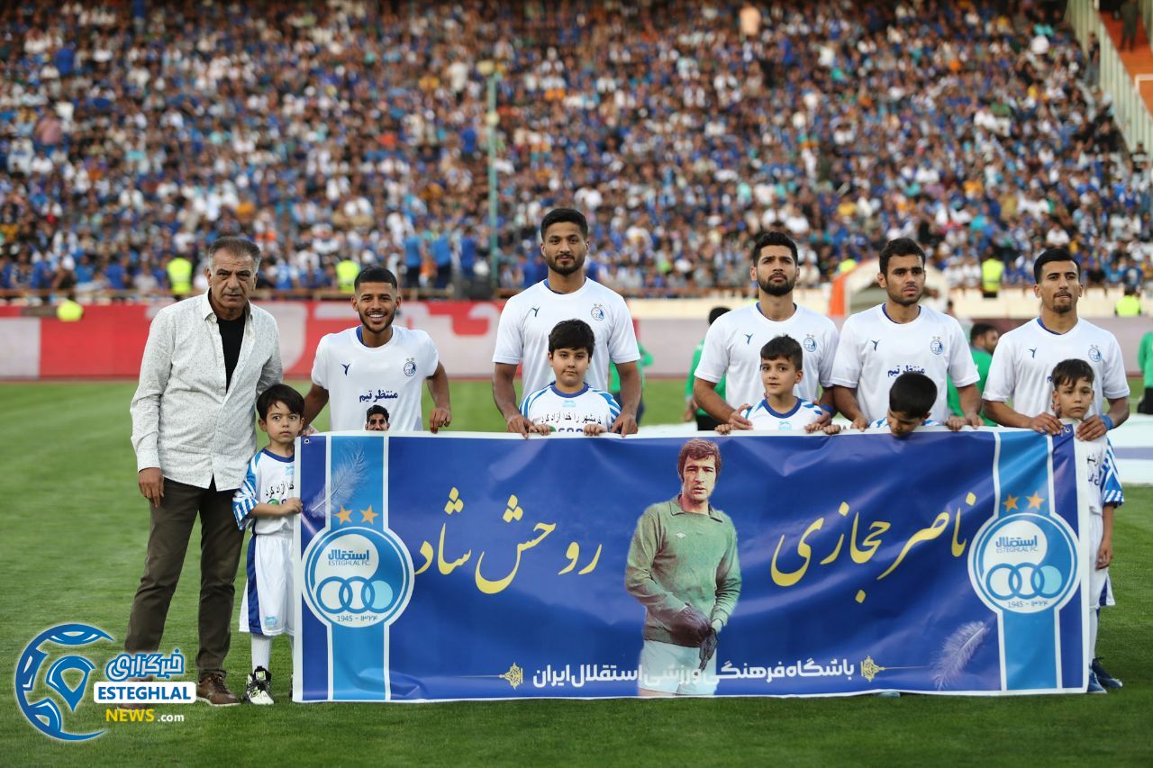 حواشی دیدار استقلال و نساجی