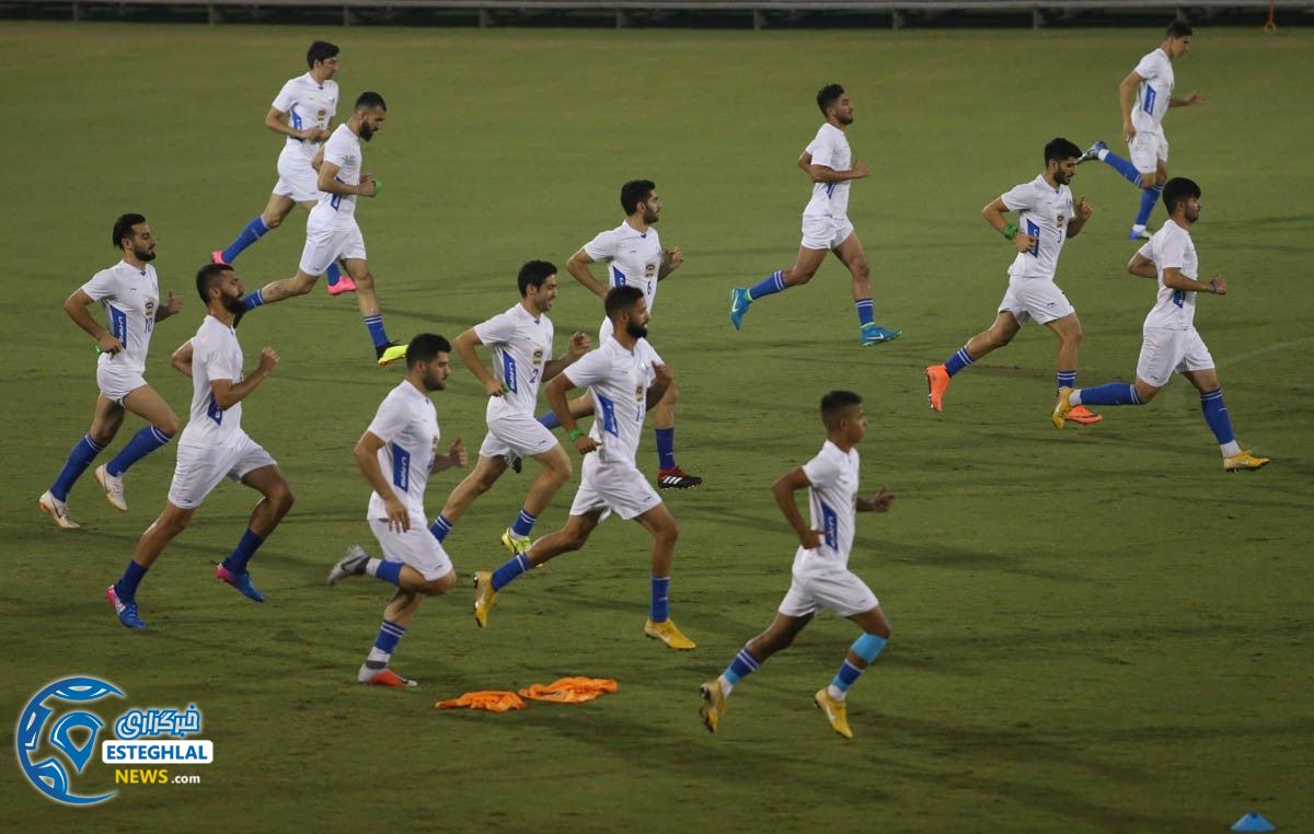 تمرین استقلال شنبه 24 شهریور 97 در دوحه قطر