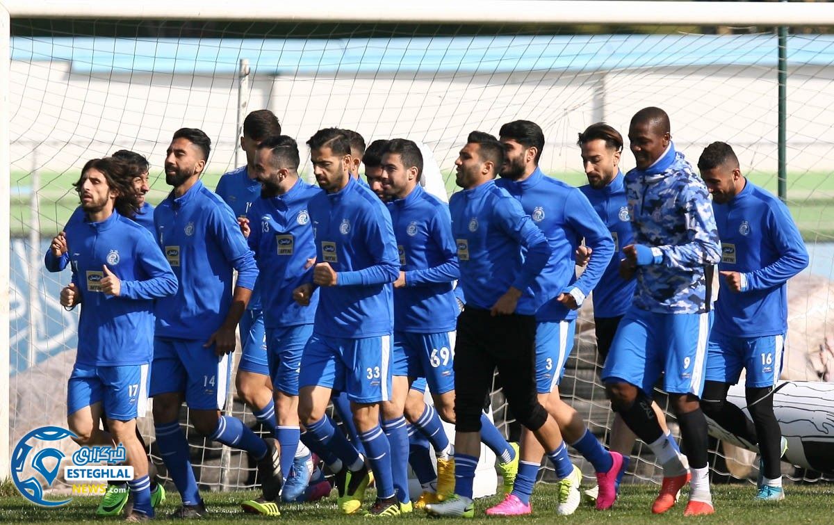 تمرین استقلال 7 آذر 97