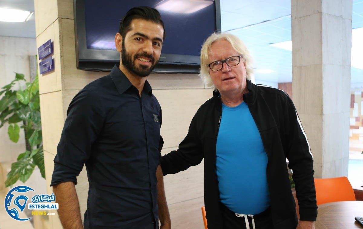 پژمان منتظری و وینفرید شفر