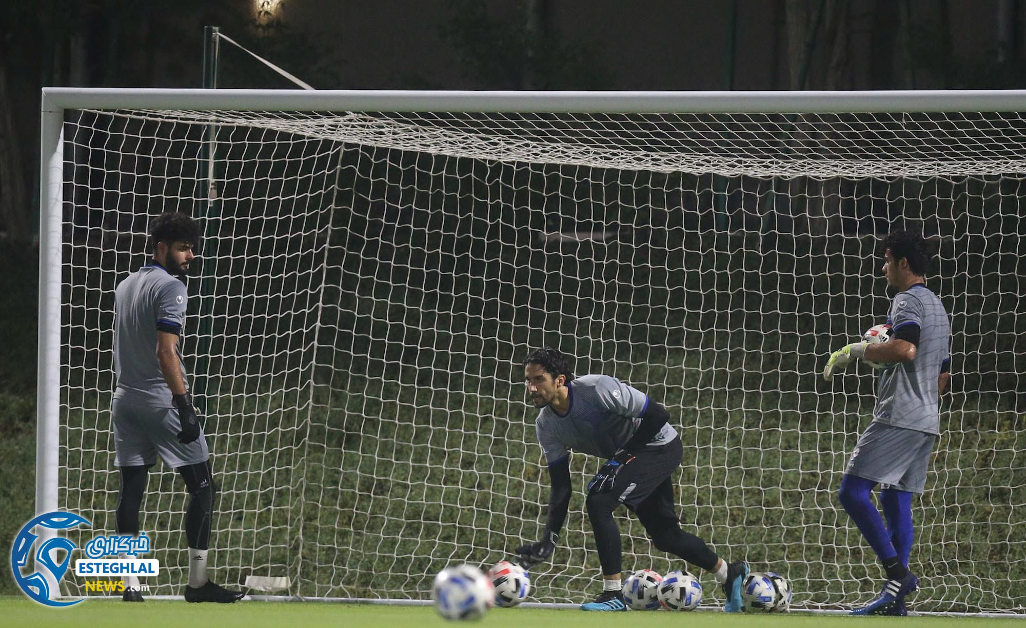 تمرین استقلال در دوحه