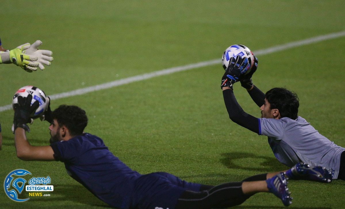 تمرین استقلال در دوحه