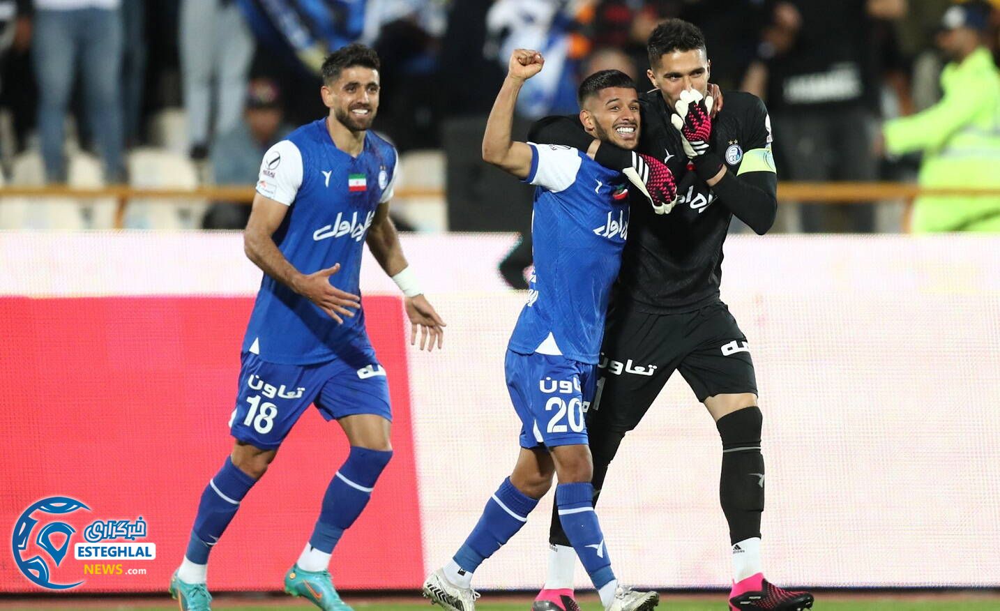 استقلال 6-1 هوادار