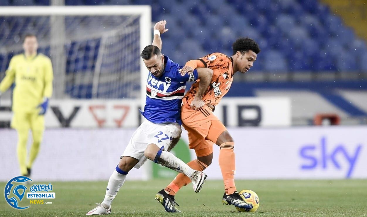  سامپدوریا 0-2 یوونتوس