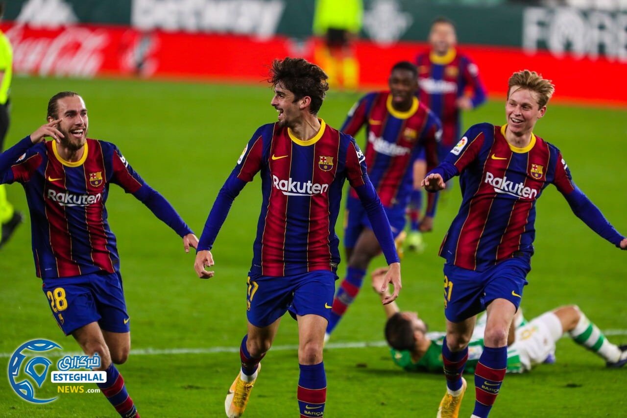 رئال بتیس 2-3 بارسلونا