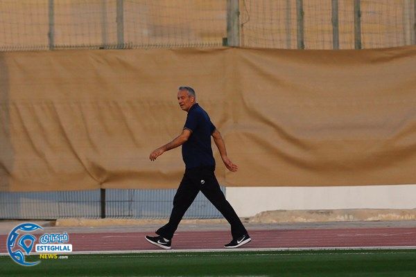 تمرین تیم ملی فوتبال در امارات