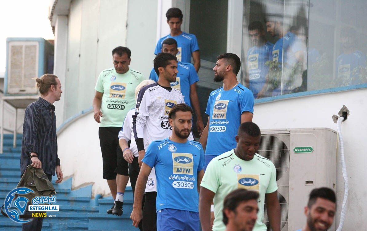 تمرین استقلال چهارشنبه 3 مرداد 97