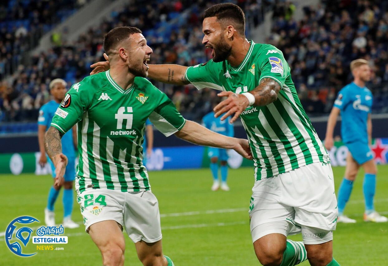 زنیت 2-3 رئال بتیس