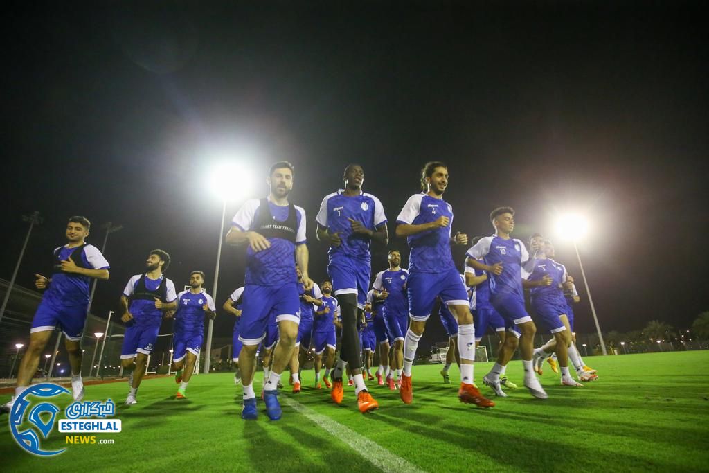 تمرین استقلال در جده