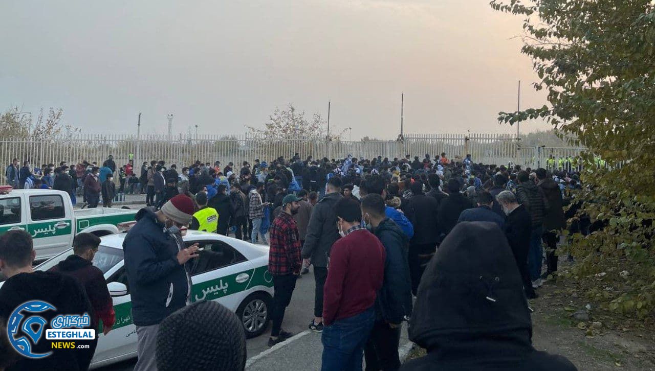 حواشی دیدار استقلال و نساجی