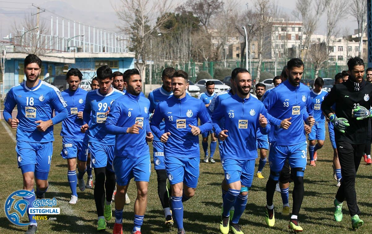 تمرین استقلال 7 اسفند ماه 97