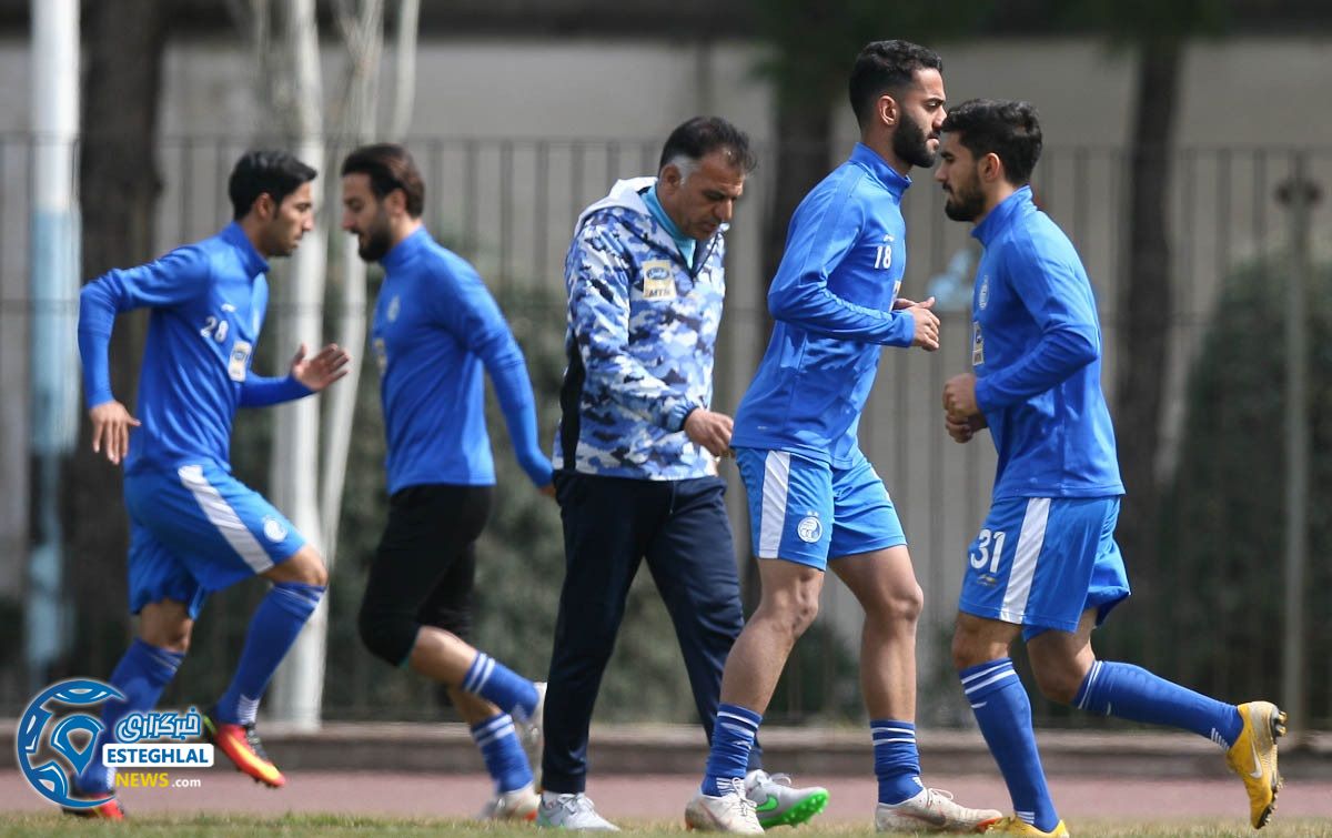 تمرین استقلال 18 اسفند ماه 97 