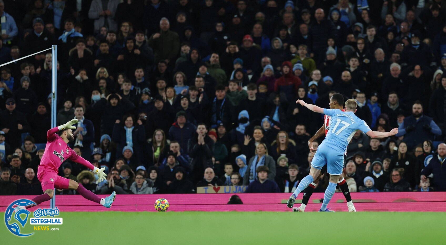 منچسترسیتی 2-0 برنتفورد  