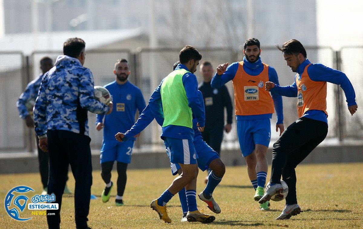 تمرین استقلال 10 بهمن  ماه 97