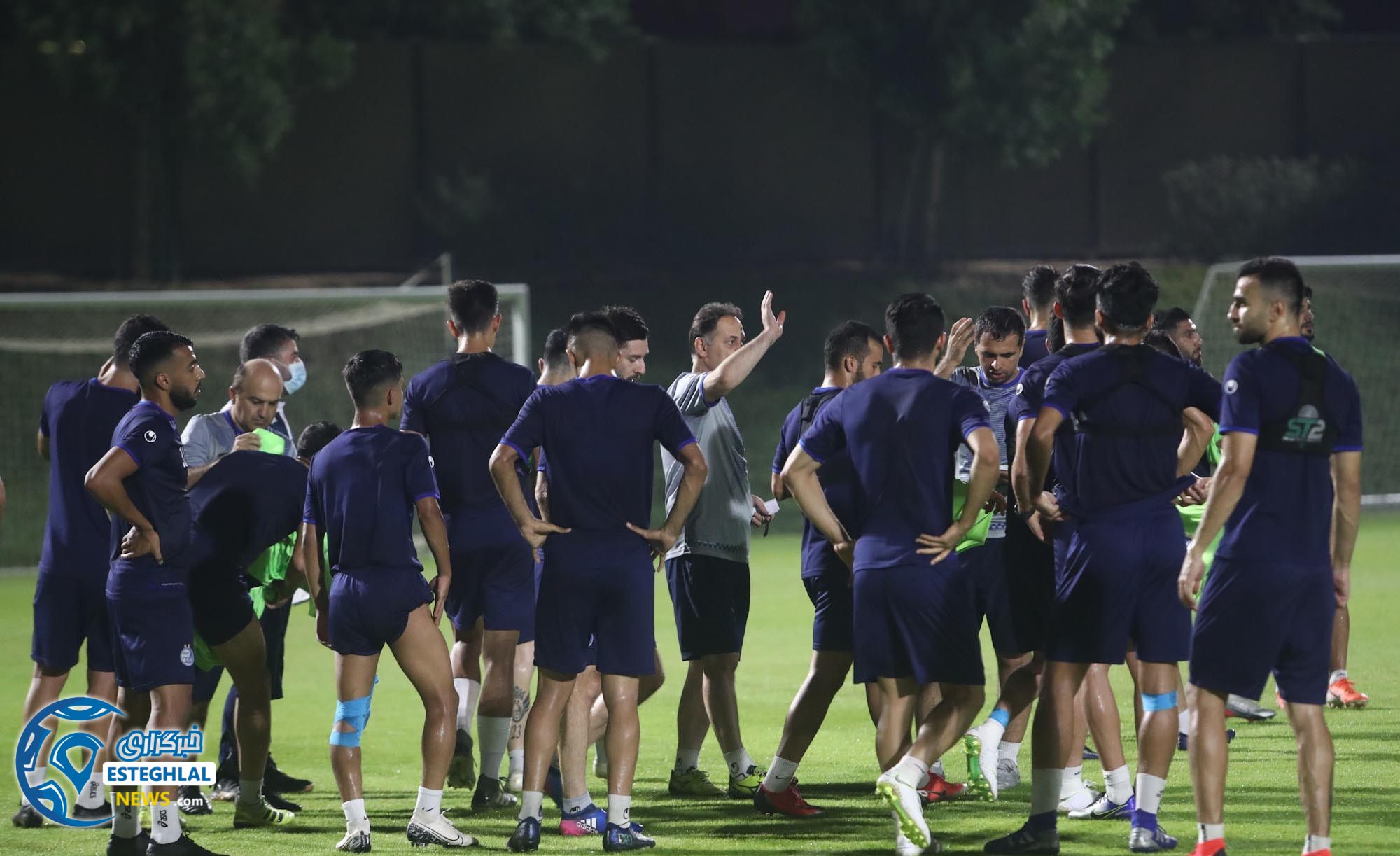 تمرین استقلال در دوحه