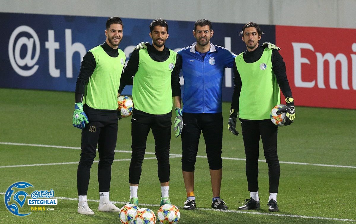 تمرین استقلال 13 اسفند ماه 97 دوحه قطر