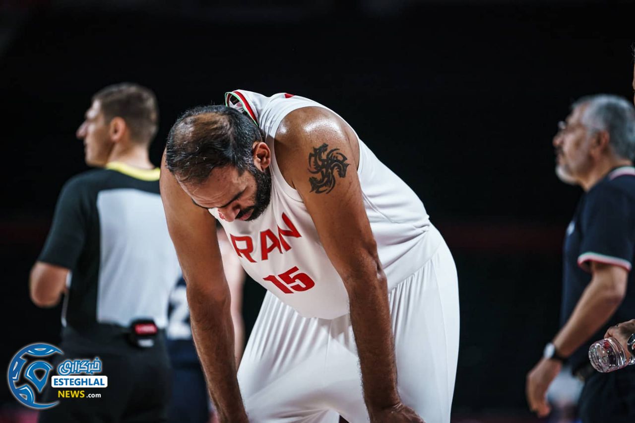 بسکتبال ایران و فرانسه