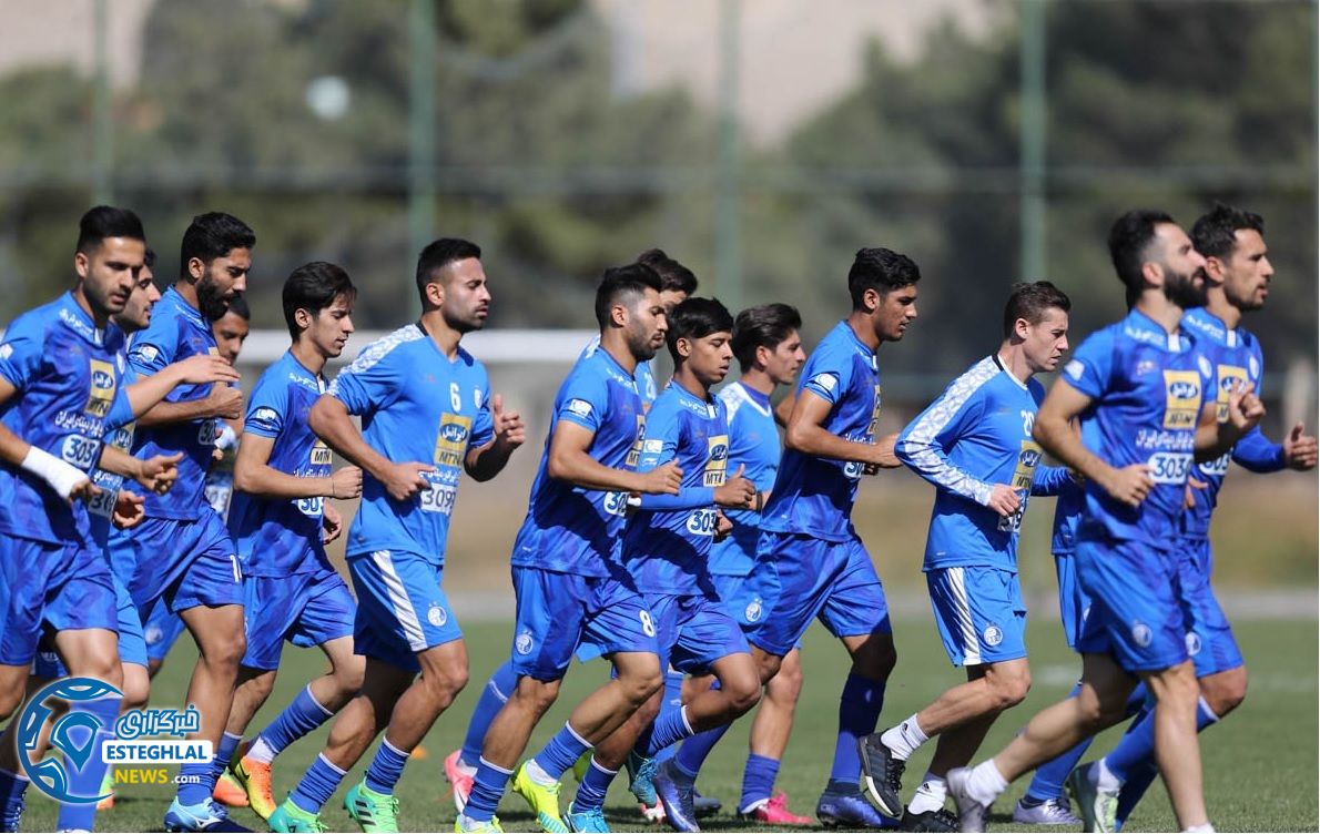 حواشی پس از تمرین استقلال