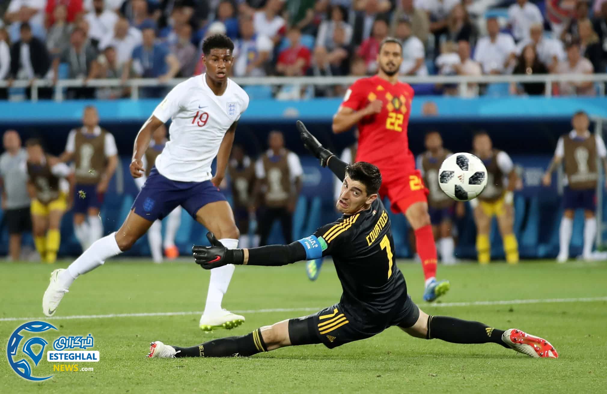 دیدار انگلیس و بلژیک