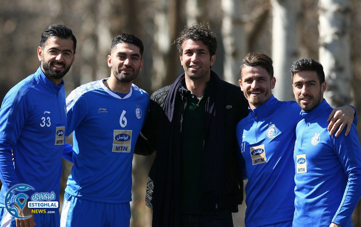 تمرین استقلال 23 بهمن ماه 97