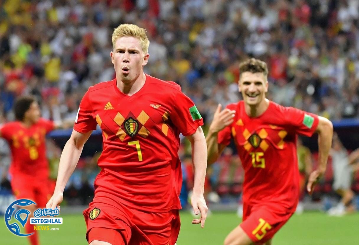 دیدار برزیل و بلژیک