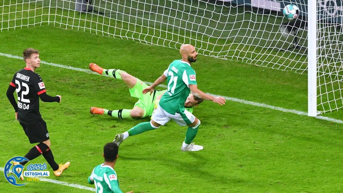 بایرلورکوزن 1-1 وردربرمن