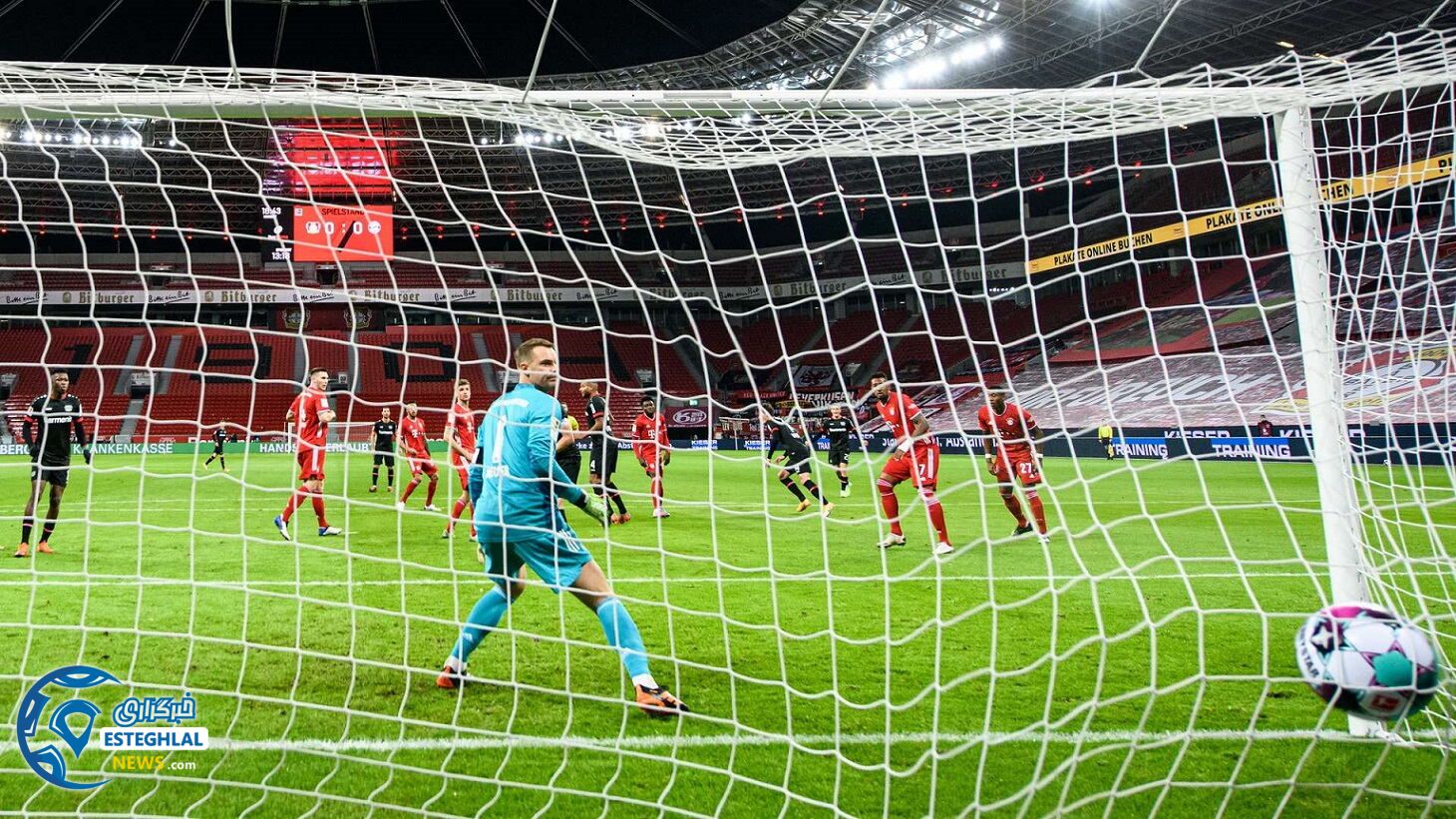 بایرلورکوزن&nbsp;1-2 بایرن مونیخ