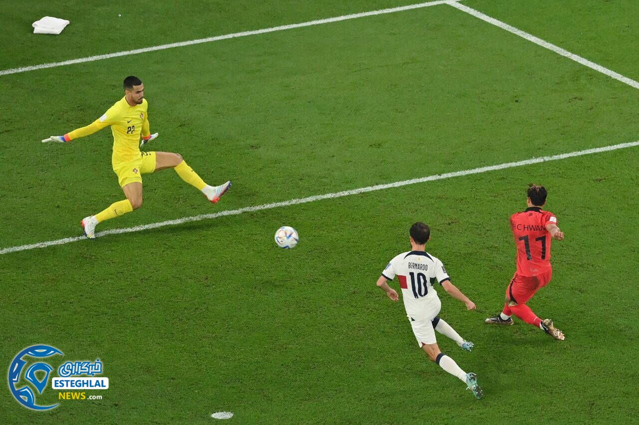 کره جنوبی 2-1 پرتغال&nbsp;