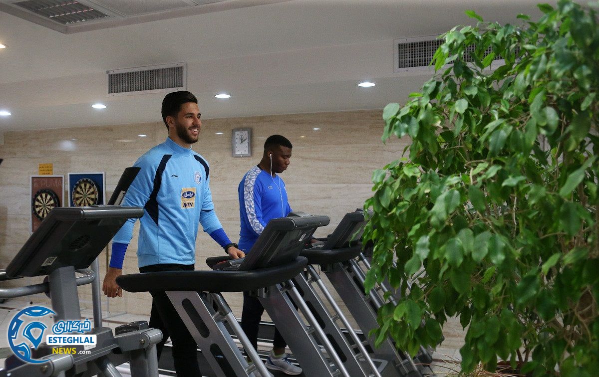 تمرین استقلال 8 بهمن  ماه 97