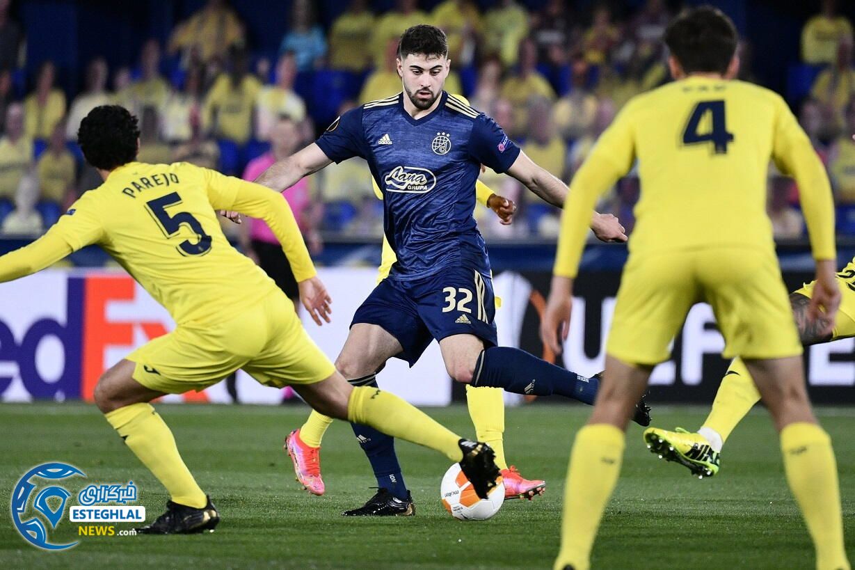 ویارئال 2-1 دینامو زاگرب