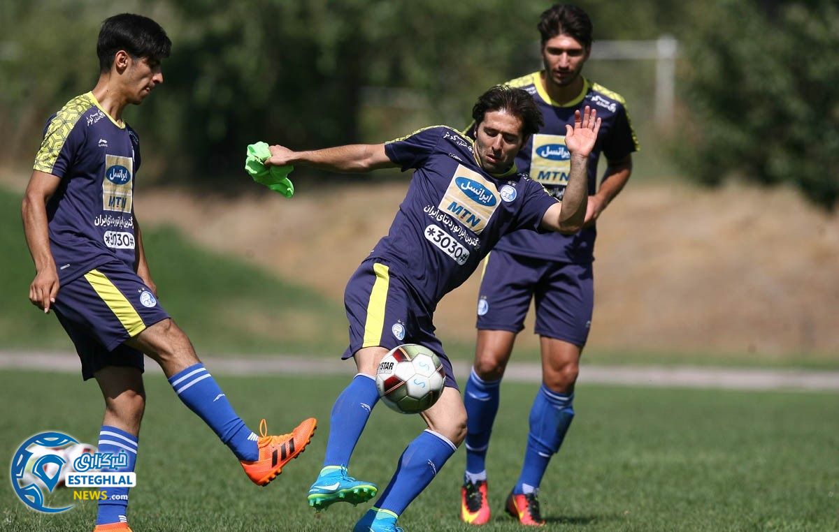 تمرین استقلال شنبه 20 مرداد 97