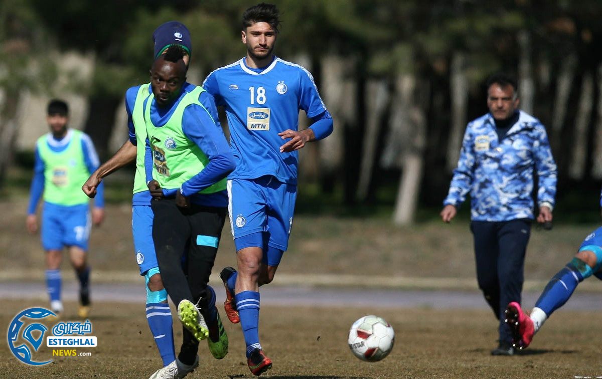 تمرین استقلال 28 بهمن ماه 97 نوبت عصر