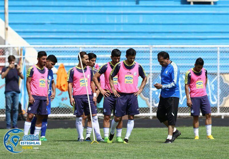 تمرین استقلال سه شنبه 2 مرداد 1397