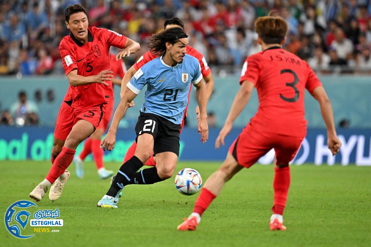 اروگوئه 0-0 کره جنوبی