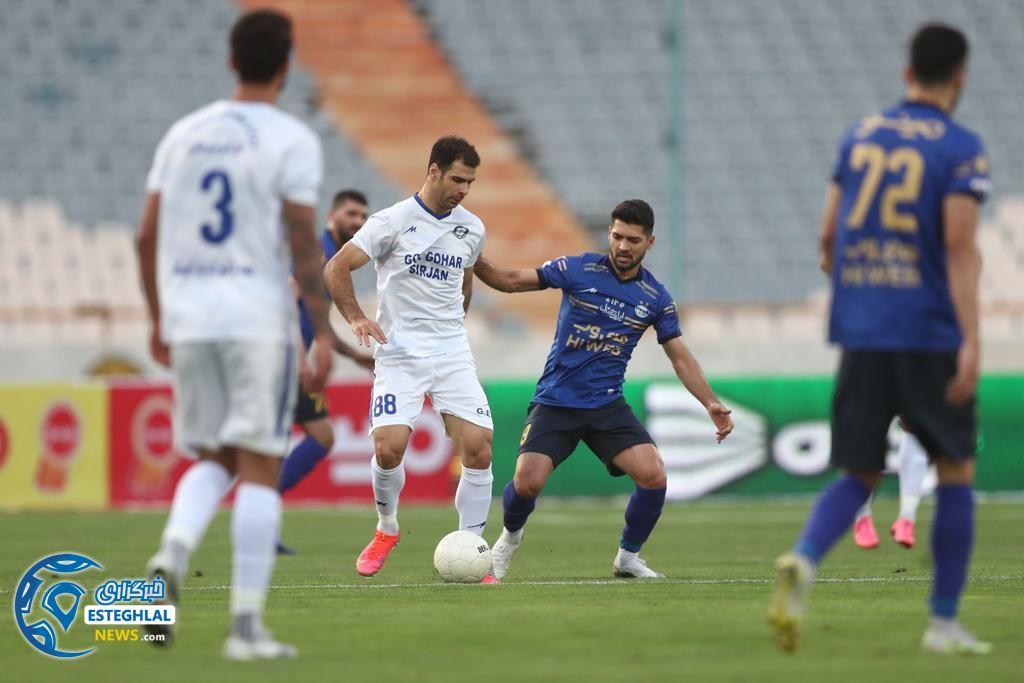 استقلال 2-1 گل گهر