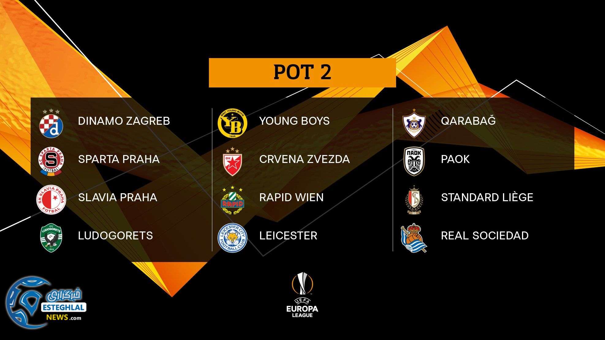 سید بندی لیگ اروپا