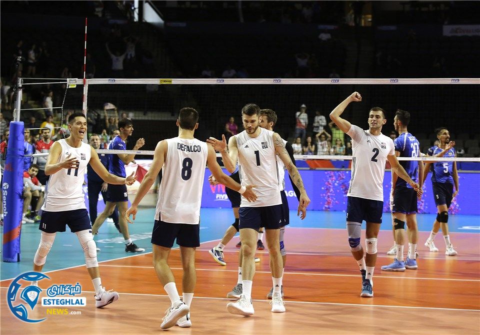 والیبال لیگ ملت های جهان 2018