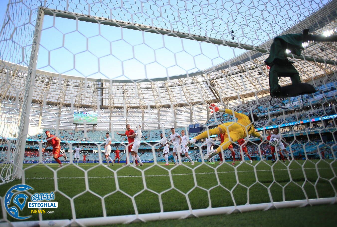 ولز 1-1 سوئیس