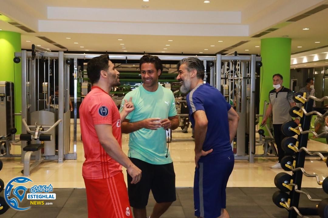 تمرین بدنسازی استقلالی ها