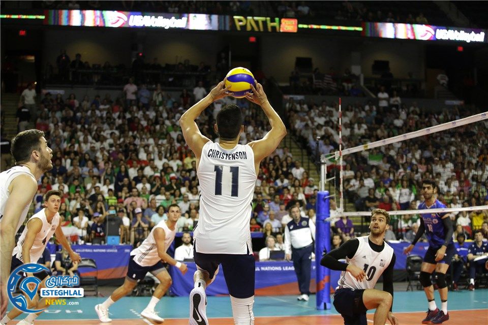 والیبال لیگ ملت های جهان 2018