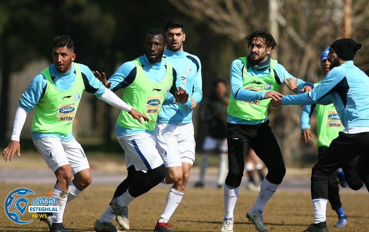 تمرین استقلال 24 بهمن  ماه 97