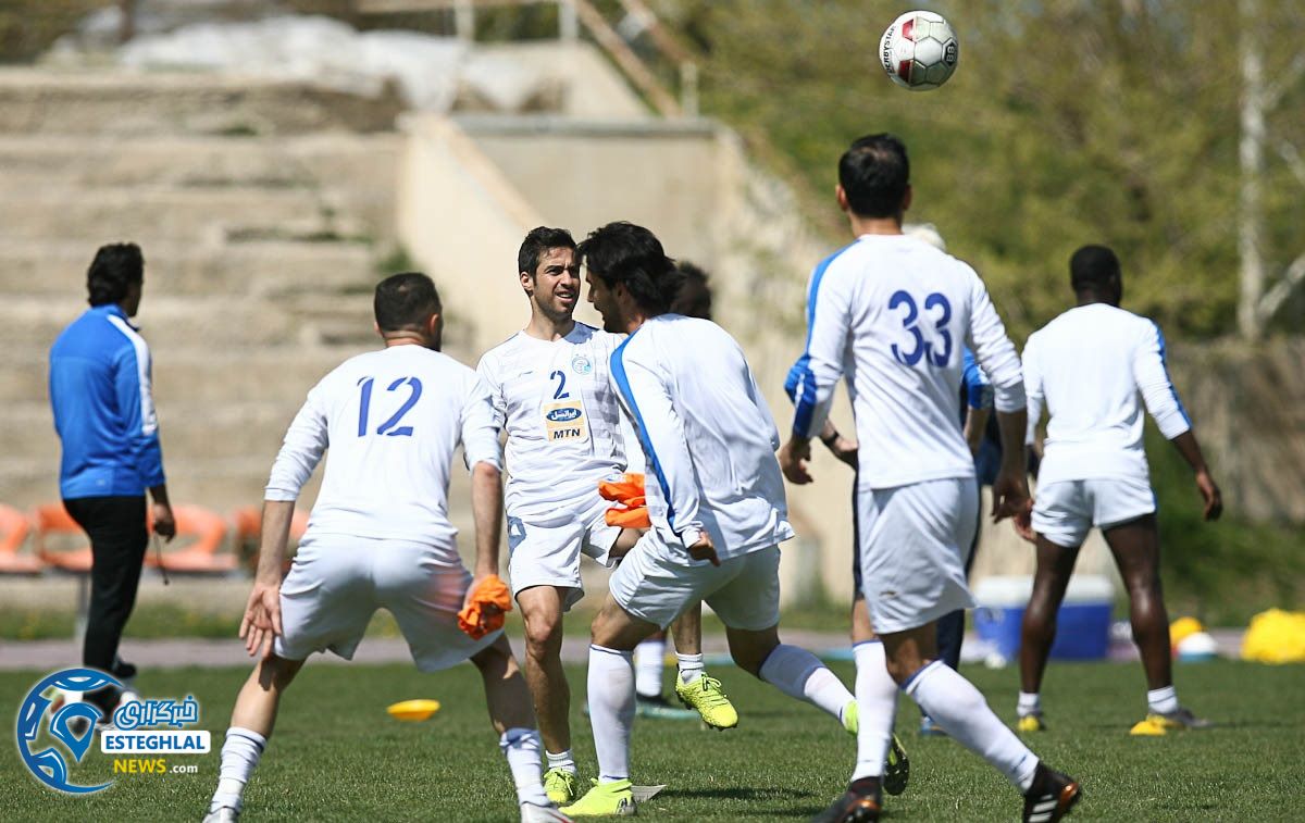 تمرین استقلال 22 فروردین 98