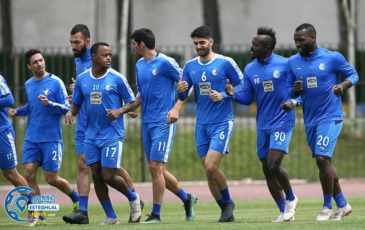 تمرین استقلال 5 اردیبهشت 98