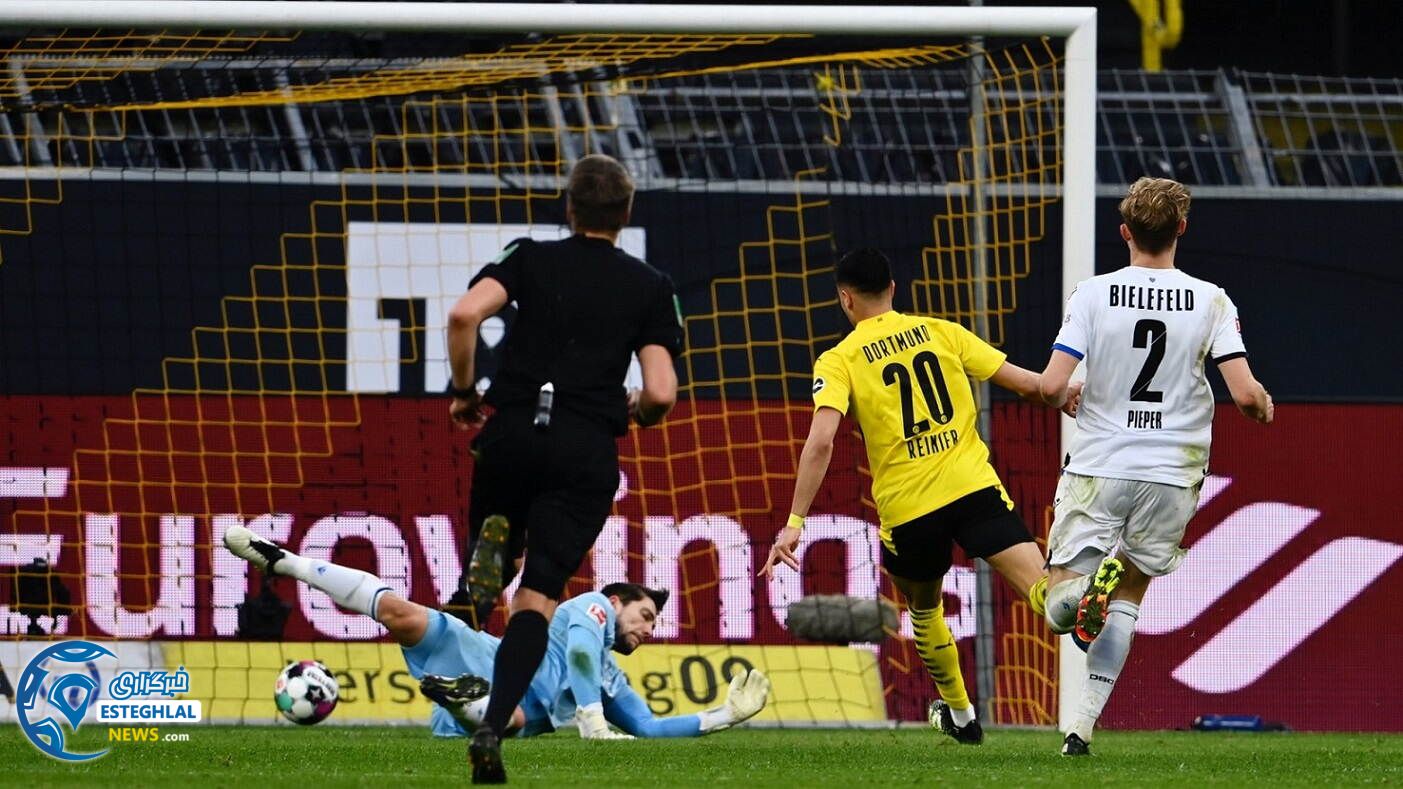 دورتموند 3-0 آرمینیا بیله فلد