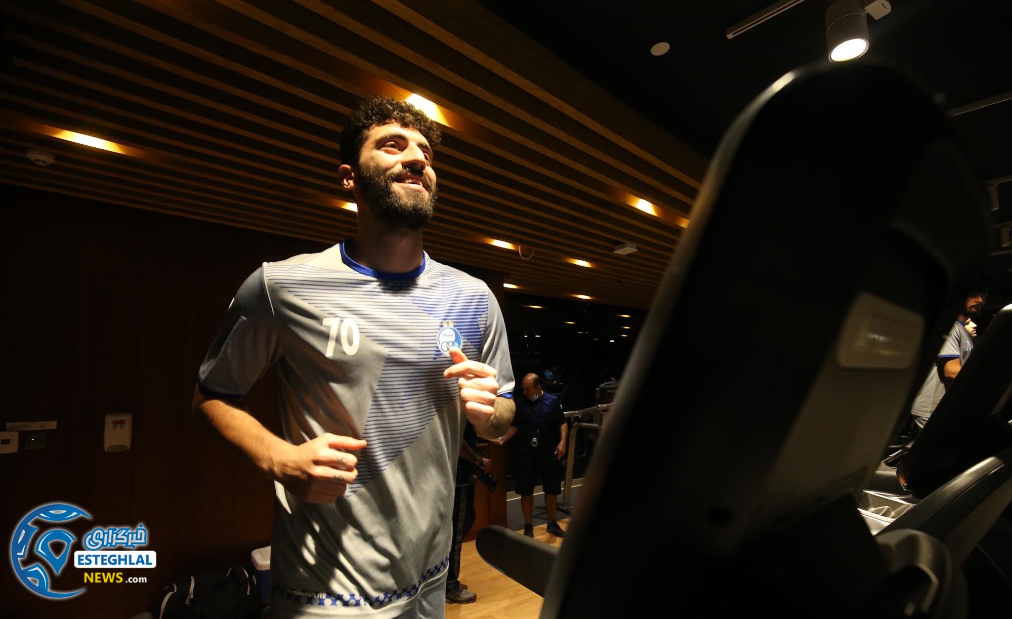 تمرین استقلال در دوحه