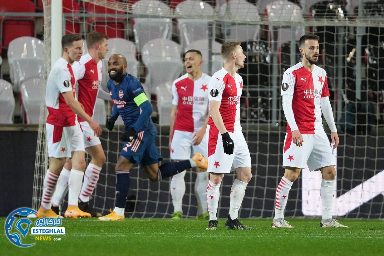 اسلاویاپراگ 0-4 آرسنال