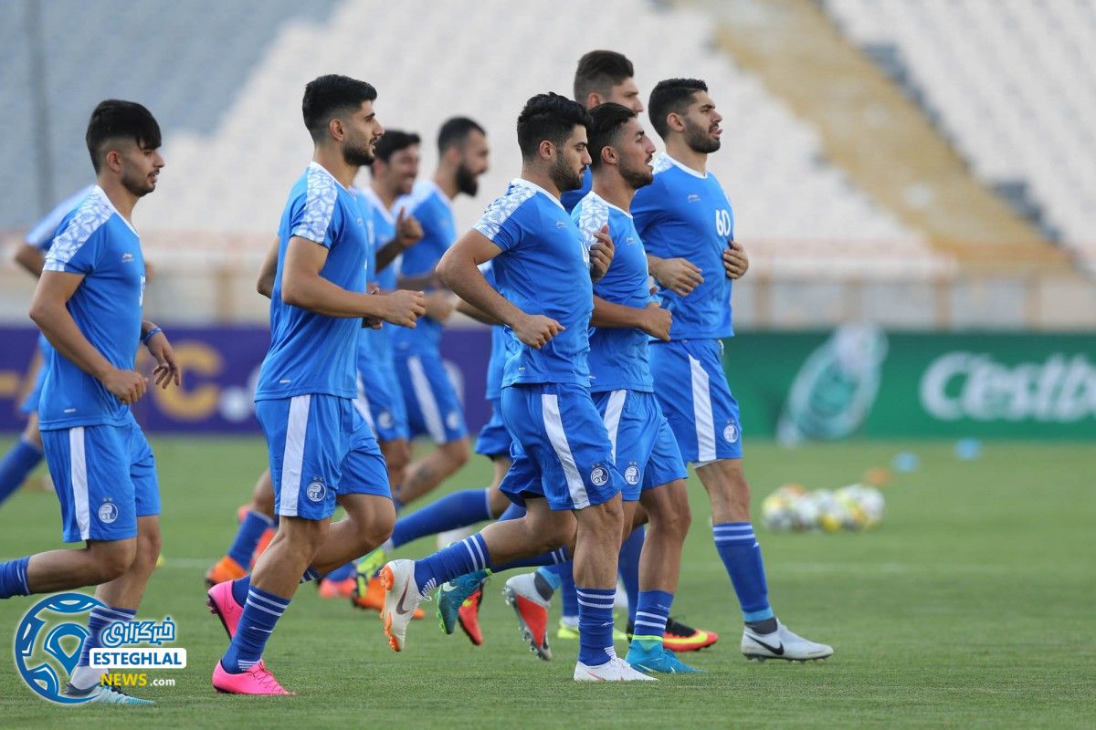 تمرین استقلال یکشنبه 4 شهریور 97